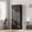 Black small bas-relief, variant on 71 Inch Modern Tall Wood Pantry Storage Cabinet, Farmhouse Kitchen Pantry Cabinet, with 4 Doors & Adjustable Shelves, Freestanding Cupboard for kitchen & Living Room, Black