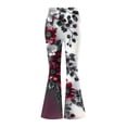 thumbnail image 5 of Mifsaly Women High Waisted Flare Yoga Pants Floral Print Athletic Workout Stretchy Pant Gym Pilates Long Bootcut Leggings XL, 5 of 6