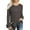 Gray, variant on Plus Size Sweaters 3X Womens Crew Neck Knit Pullover Fall Fashion Khaki Loose Fit Winter Dressy 3XL 22W 24W