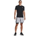thumbnail image 2 of Pantalones cortos Under Armour HeatGear Pocket Long para hombre, color negro, 2 of 5