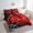 Black Red Bowling, variant on Erosebridal Golf Player Bedding Sets Twin Size, Ball Sports Lover Comforter Sets with Sheets, Black Red, Reversible 7 Pieces