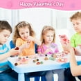 thumbnail image 6 of YujiCraft 28 Pack Valentine's Day Cards with Natural Gemstone Crystals, Kids School Classroom Gift Exchange Set, 7 Styles,, 6 of 8