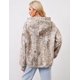 thumbnail image 3 of Sudadera con capucha Anoumcy Camo Maple Leaf de forro polar con capucha para mujer, 3 of 7