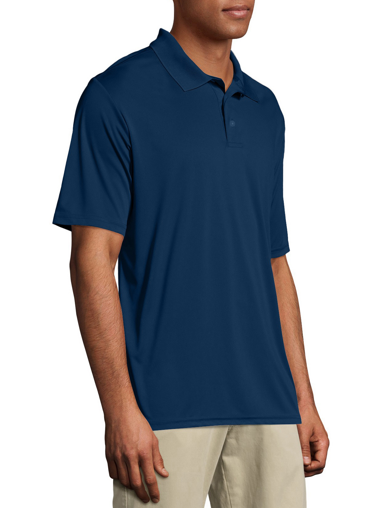 Hanes Sport Men's and Big Men's Cool Dri Performance Polo (40+ UPF), Up to Size 3XL - image 3 of 6
