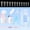 Clear-Long Coffin, variant on Perfect Summer Short Square Fake Nail Tips for Press on Nails, 504Pcs Soft Gel Tips for Nail Extensions Full Cover Pre-shaped 12 Sizes Clear False Nails for Nail Art