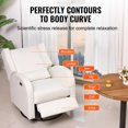 thumbnail image 4 of VEVOR Fauteuil Inclinable Électrique et Berçant Pivotant, Fauteuil Inclinable Berçant Pivotant Capacité de Poids 250 Lb avec Port USB, 4 of 9