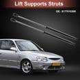 thumbnail image 2 of Unique Bargains 2 Pcs Black Rear Hatch Lift Supports Struts Shocks Gas Spring for Hyundai Accent 2007-2011 Hatchback, 2 of 7