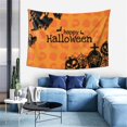 thumbnail image 6 of DouZhe Happy Halloween Spooky Skull Tapestry Wall Hanging Tapestries Dorm Room Home Decor, 60" x 40", 6 of 7