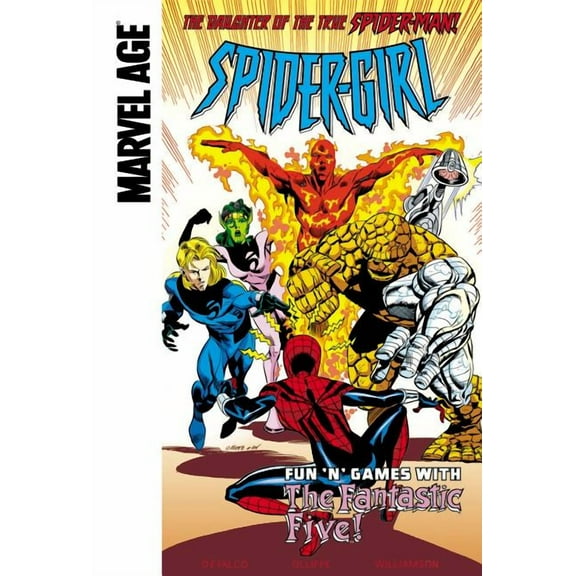 Spider-Girl Fun 'n' Games with the Fantastic Five!, (Hardcover)