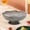 Gray, variant on Clearance! Bpyeka Kitchen Gadgets Fruit Plates High Value Lights Pitches Fruit Plates Household Living Room Coffee Table Candy Plates Upscale Snack Plates Placement Plates Home and Kitchen