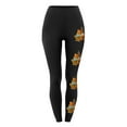 thumbnail image 4 of Lilgiuy Women's Trendy Halloween Pumpkin Dwarf Print Leggings with Yoga Sport Elastic Pants for Anniversary Graduation, 4 of 4