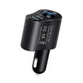 thumbnail image 2 of Car Mounted Cigarettes Lighter Adapter, 24V/12V Car Splitter Adapter, Multifunctional USB Charging Car Charger, Fast Charging for Devices, 120W Power, 2 of 9