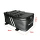 thumbnail image 2 of Bolsa para portaequipajes de bicicleta ROCKBROS, bolsa de transporte trasera para bicicleta, bolsa de equipaje impermeable negra, bolsas laterales plegables de 9-12 L con funda para la lluvia., 2 of 5