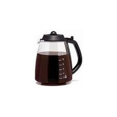 Medelco 6160808 Jarra de vidrio transparente para café de 12 tazas