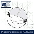 thumbnail image 2 of (1) 20x30 - Picture Frame for Puzzles, Photos, Artwork - 1.25" Black MDF Frame with plexi-glass and hanging hardware, 2 of 5