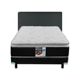 thumbnail image 1 of Colchón King Size Kunis + Box + Cabecera Gris Oxford, 1 of 4
