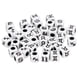 thumbnail image 2 of Paquete de 100 Cuentas Cúbicas Acrílicas para Hacer Joyas Pulsera Negro 7mm Sunnimix, 2 of 8