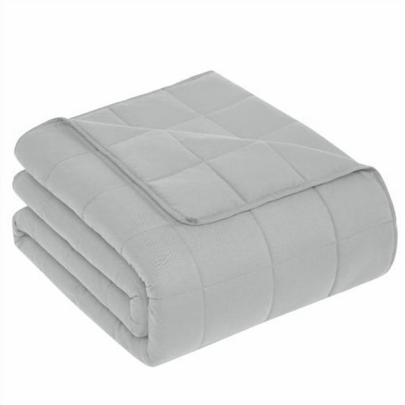 Cooling Weighted Blanket 12lb 5.47kg Queen Size - Grey