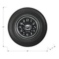 thumbnail image 4 of Monarch Specialties I 9044 - Horloges, 20 Pouces Rondes, Gris Anthracite, Transitionnel, 4 of 4