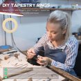 thumbnail image 2 of 30Pcs Multi-function Wood Rings Decorative Craft Rings Wear-resistant Handmade Rings, 2 of 6
