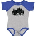 thumbnail image 3 of Inktastic Singapore City Skyline with Grunge Boys or Girls Baby Bodysuit, 3 of 5