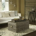 thumbnail image 2 of Padma's Plantation Wicker Coffee Table Trunnk in Kubu Gray, 2 of 6