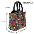 thumbnail image 3 of Mola De Panama Fish Rivet Fashion One-Shoulder Women's Handbag Tote Bag, 3 of 6