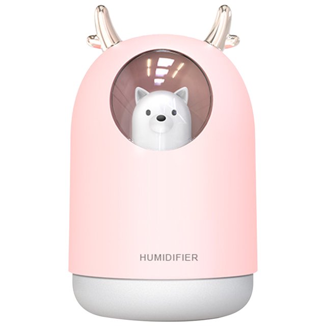 Humidificador de reposición de agua alimentado por USB Mini Mist Maker de 300ML para uso doméstico y en coche