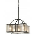 thumbnail image 1 of Cal Lighting Lustre en Métal en Bronze, 1 of 1