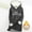 Dark Gray, variant on Hueook Sweatshirt for Women Fashion Women's Digital Thickened Fashionable Casual Long Sleeved Hooded Sweatshirt Black 3X