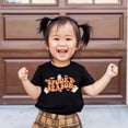 thumbnail image 3 of Spooky Season Groovy Ghosts T-Shirt for Baby and Toddler Youth Girls Halloween Outfit Black Shirt Youth Large, 3 of 4