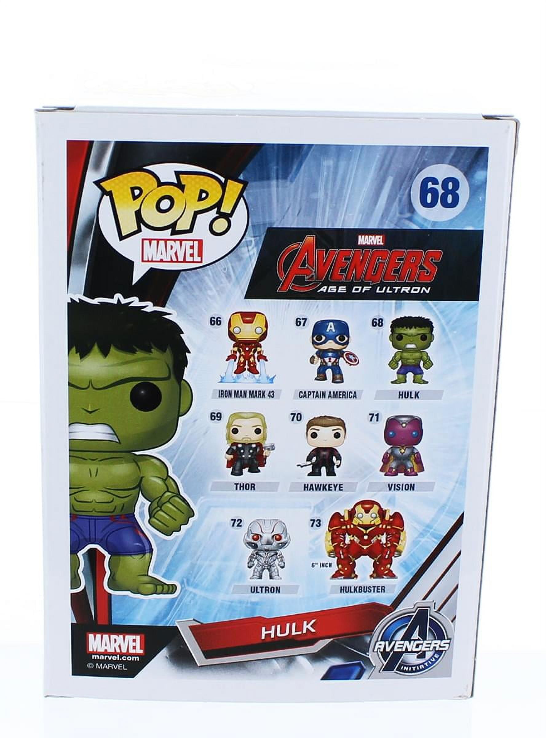 AVENGERS AGE OF ULTRON 3.5 MINI WACKY WOBBLER 4 PACK FUNKO BOBBLEHEAD HULK  THOR