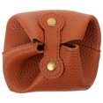 thumbnail image 1 of Wear-resistant Leather Mini Wallet Multi-functional Coin Bag Earphone Carrying Bag Outdoor Purse, 1 of 8
