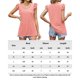 thumbnail image 3 of Camiseta Sin Mangas Blusas de cuello redondo Tanques Mujeres Algodón Casual Verano Camisetas sin mangas (Rosa M) Cgtredaw Para estrenar, 3 of 6