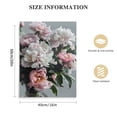 thumbnail image 2 of EastSmooth Bedroom Flower Canvas Wall Art - Blush Pink Peony Gallery Paintings Elegant Blossom Floral Picture Artwork Botanical Photography Prints on Gray Wrapped Canvas for Modern Living Room Office, 2 of 5