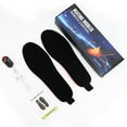 thumbnail image 2 of Heated Insoles for Women Men, Rechargeable Electric Insoles with 3 Level Heating Setting, Foot Warmer for Boots Hunting Ski Snowboard Motorcycle Hiking Size 34-40, 2 of 10