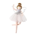 thumbnail image 4 of Colgante de Muñeca Navideña Strade Fareast Limited Ángel de Ballet Adorno Para Navidad Plata, 4 of 8
