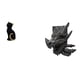 thumbnail image 1 of Figura de escritorio,Estatua de gato,linda estantería,escritorio,decoración del hogar,Figura de mesa,Estantes de sujetalibros Estatua de sujetalibros,Sujetalibros decorativos para libros, 1 of 8