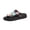 Light Blue, variant on Print Platform Thong Slides, Two Strap Open Toe Mules, Floral Print Summer Casual Sandals, Women Floral Print Two Strap Platform Thong Sandals Open Toe Summer Casual Slip On Slide Mules, Black 6