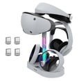 thumbnail image 4 of Magnetic Rainbow Charging Station Compatible With Ps Vr2 Controller, With Ps5 Headset Stand Rgb Light, Ps Vr2 Accessories, 4 of 5