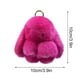 thumbnail image 2 of Handmades Soft Bunny PomPom Charmss Bunny Car Key Chain Pendant, 2 of 5