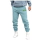 thumbnail image 1 of Pantalones deportivos holgados de punto para hombre, para otoño-invierno, estilo urbano, 1 of 4