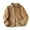 262# Brown, variant on Girls Jackets Boys Girls Stand Collar Solid Color Simple Soft Polar Warm Outerwear New Comfortable Top Coat Outwear Size 9 -10