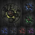 thumbnail image 1 of Tea Time Wall Decor Tea Pot Design Wall Clock Drink Tea Vinyl Record LP Clock Decorative Hanging Watch Tea Lovers Room Decor, 1 of 8