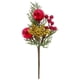 thumbnail image 5 of Aguja Simulada, Arreglo Floral Navideño con Plantas Verdes, Decoración para Árbol de Navidad, 5 of 7