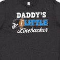 thumbnail image 4 of Inktastic Daddys Little Linebacker Youth T-Shirt, 4 of 5