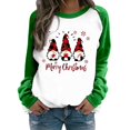 thumbnail image 1 of Ladies' Casual Printed Raglan Sweatshirt, 1 of 5