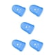 thumbnail image 3 of Sidaley Puntas de los dedos de guitarra de silicona Protectores de dedos antideslizantes multicolor ahuecados púas protectoras no alergénicas Azul oscuro S 5piezas, 3 of 6