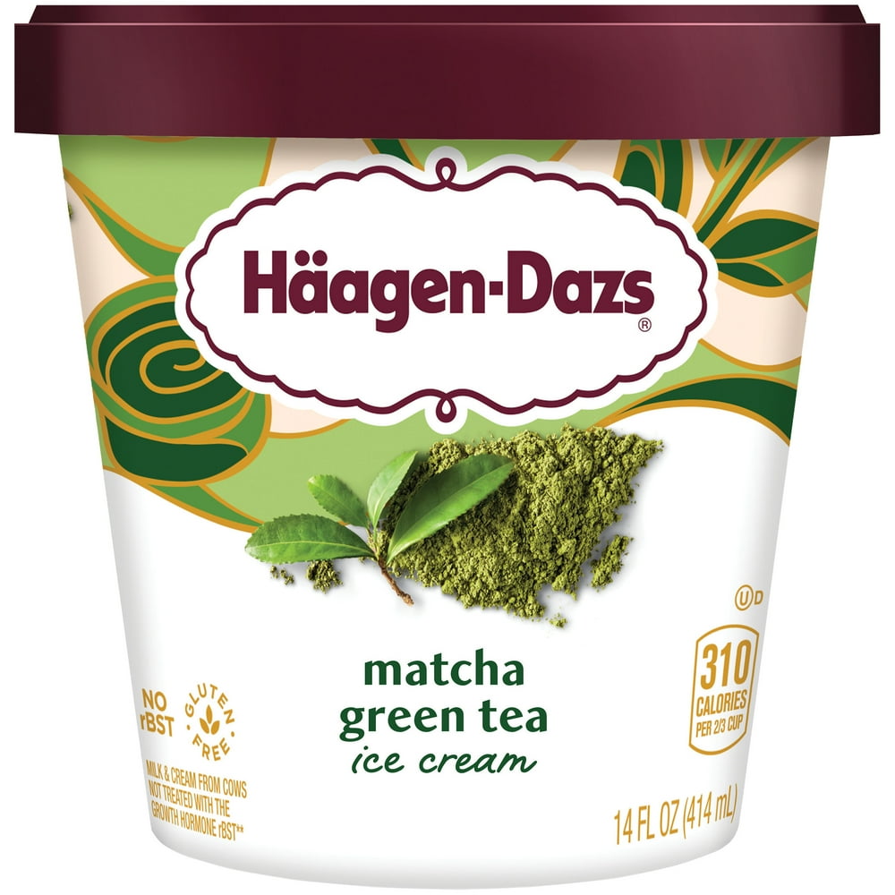 HaagenDazs Matcha Green Tea Ice Cream, Cup, 14 ounces