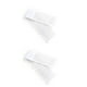 thumbnail image 1 of Advancent Muñequera deportiva Vendaje ajustable para lesiones Barra elástica Mano Pantorrilla Esguince de brazo Soporte Recuperación corporal Blanco 2Conjunto, 1 of 6